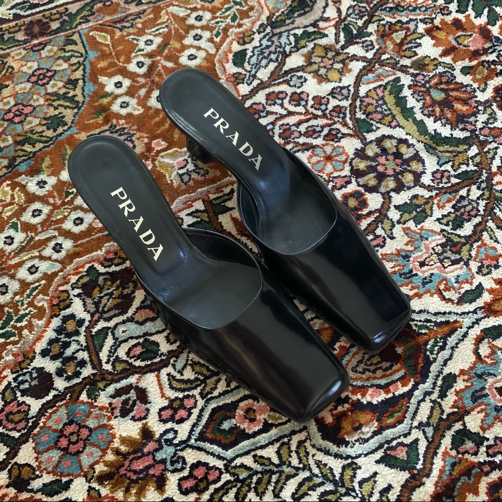 Vintage Prada heels / mules